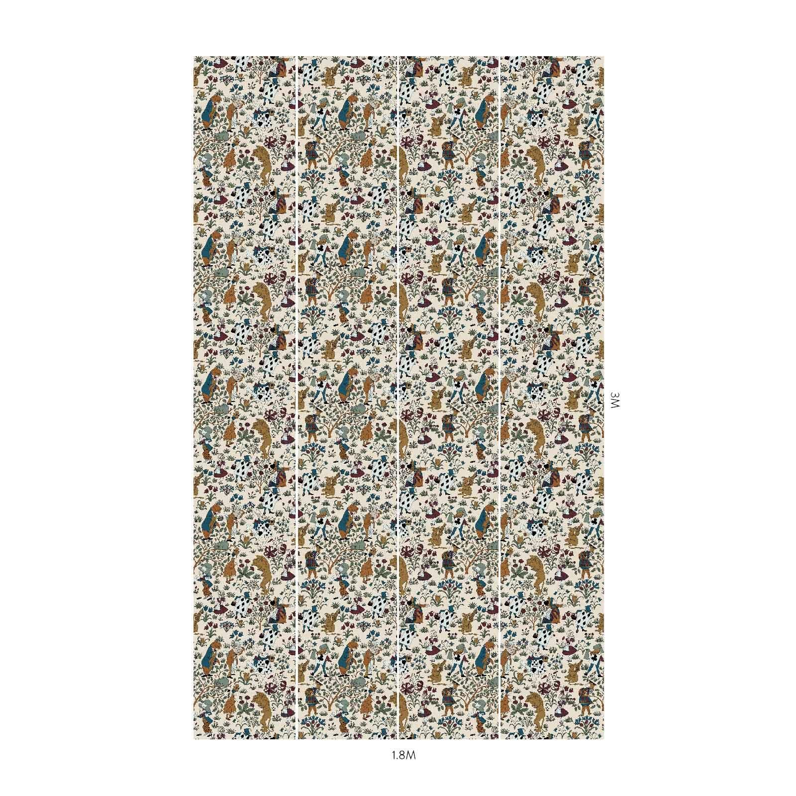 ALICE IN WONDERLAND Wallpaper - Achillea - Image 6