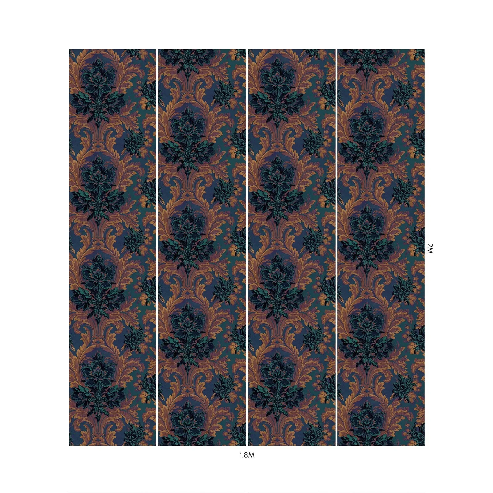 AMARANTHA Wallpaper - Ink - Image 5