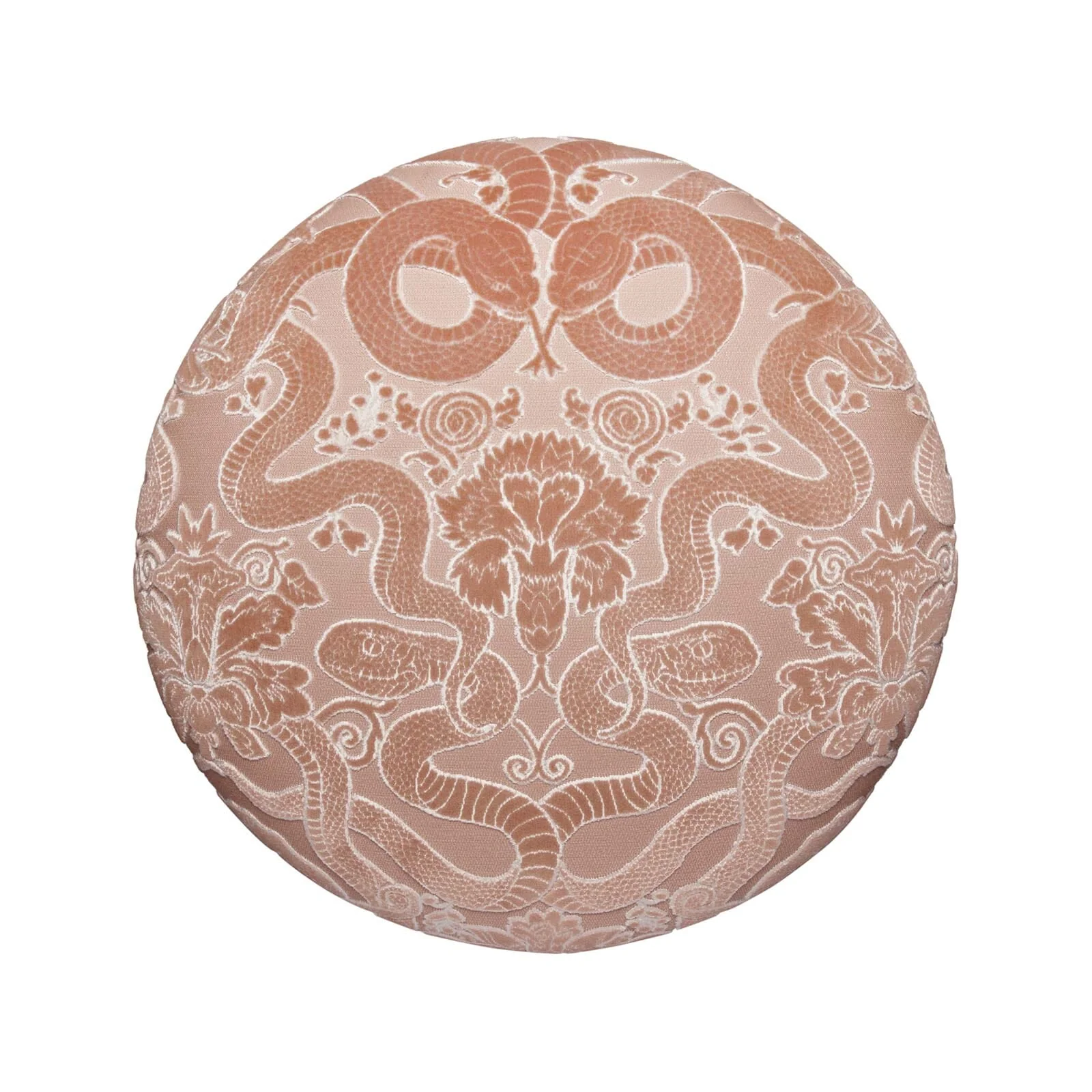 ANACONDA Cut-Velvet Bottoman  - Dusky Pink - Image 5