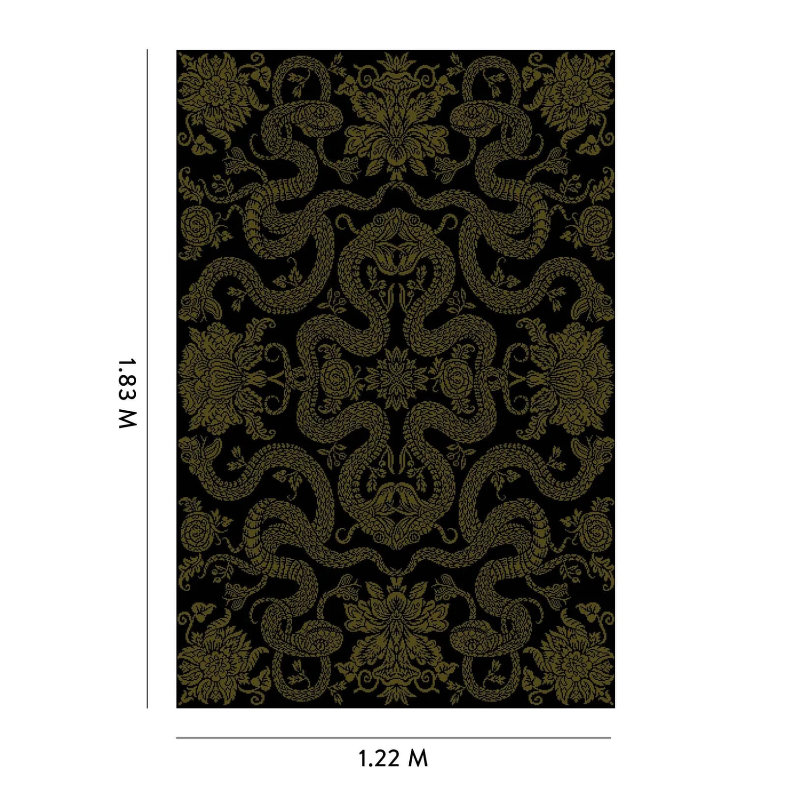 ANACONDA Rug - Black - Image 5