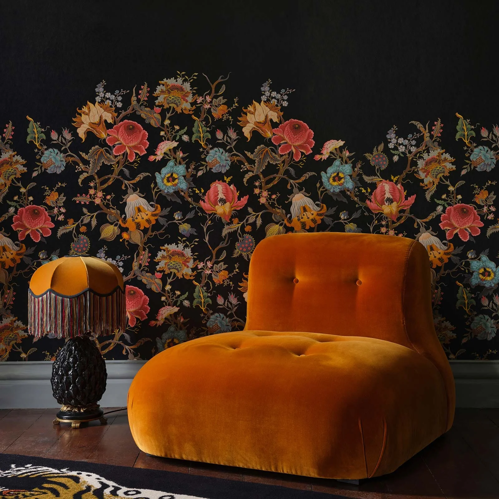 ARTEMIS CLIMBING WALLS Wallpaper - Black - Image 3