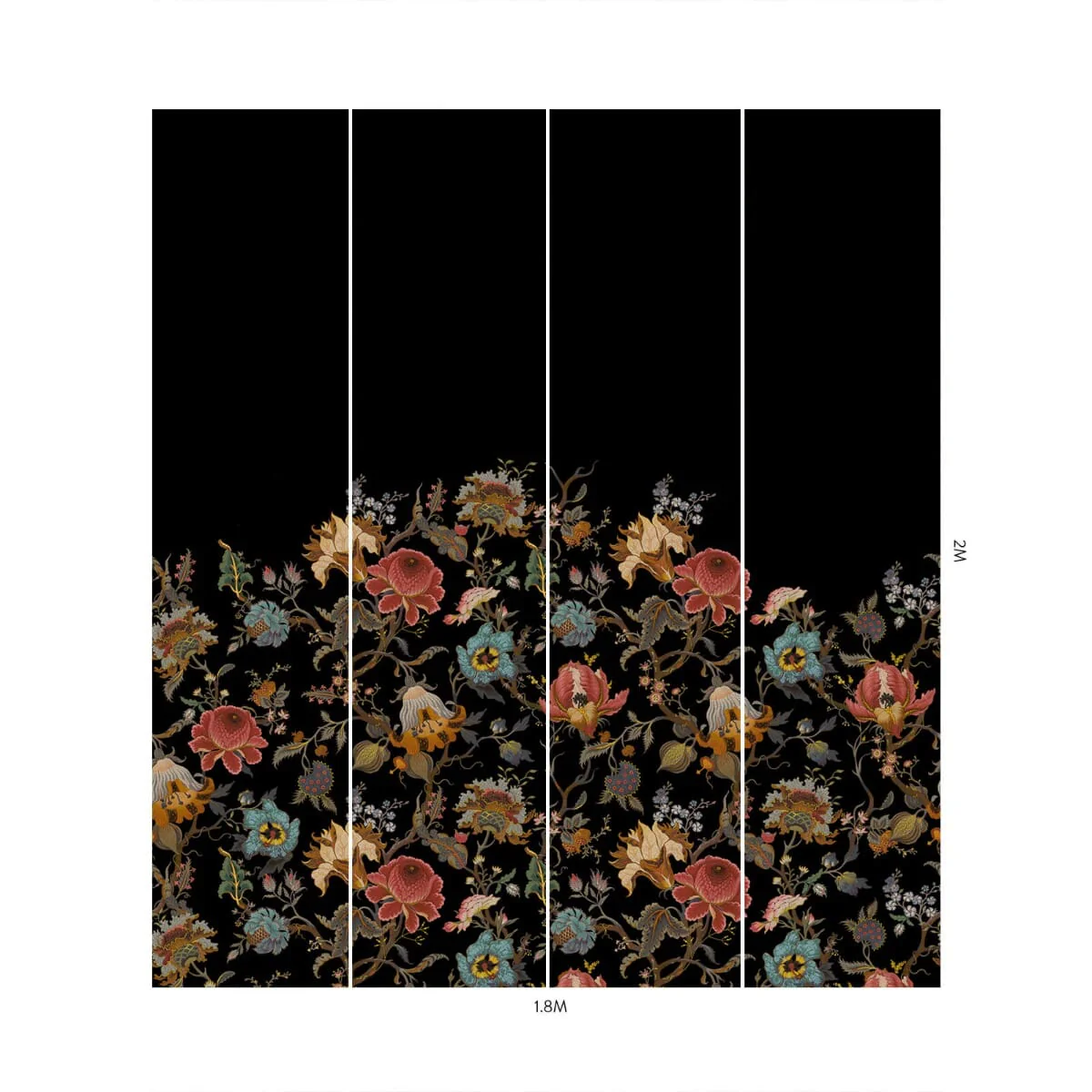 ARTEMIS CLIMBING WALLS Wallpaper - Black - Image 5