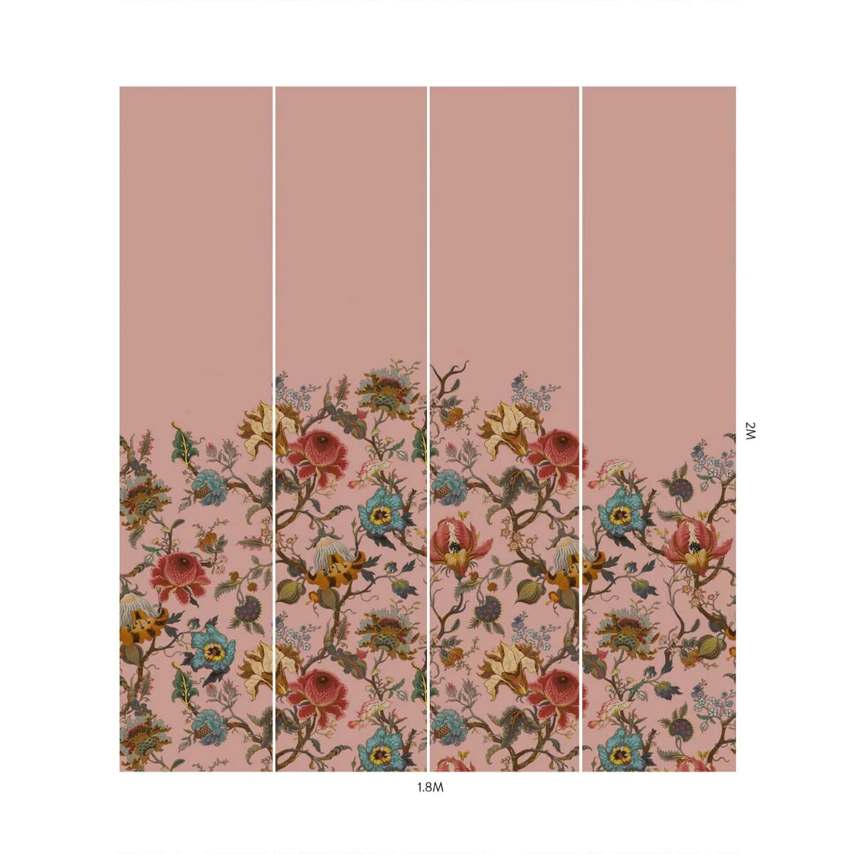 ARTEMIS CLIMBING WALLS Wallpaper - Blush - Image 4