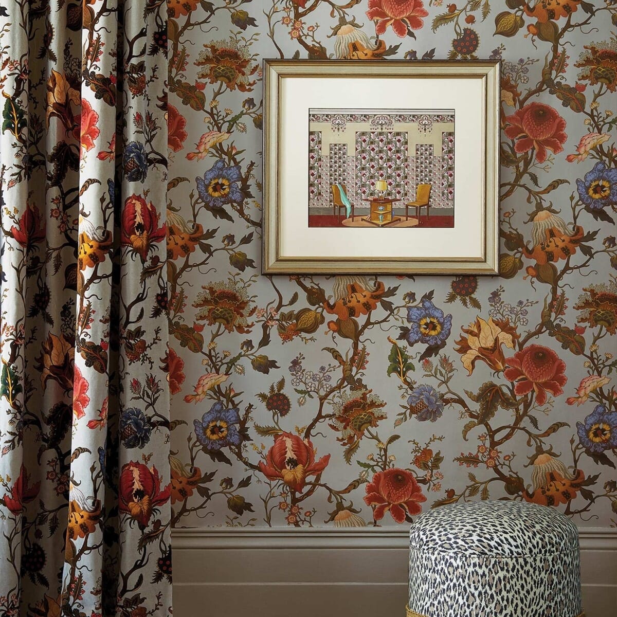 ARTEMIS Wallpaper - Dove Grey - Image 3