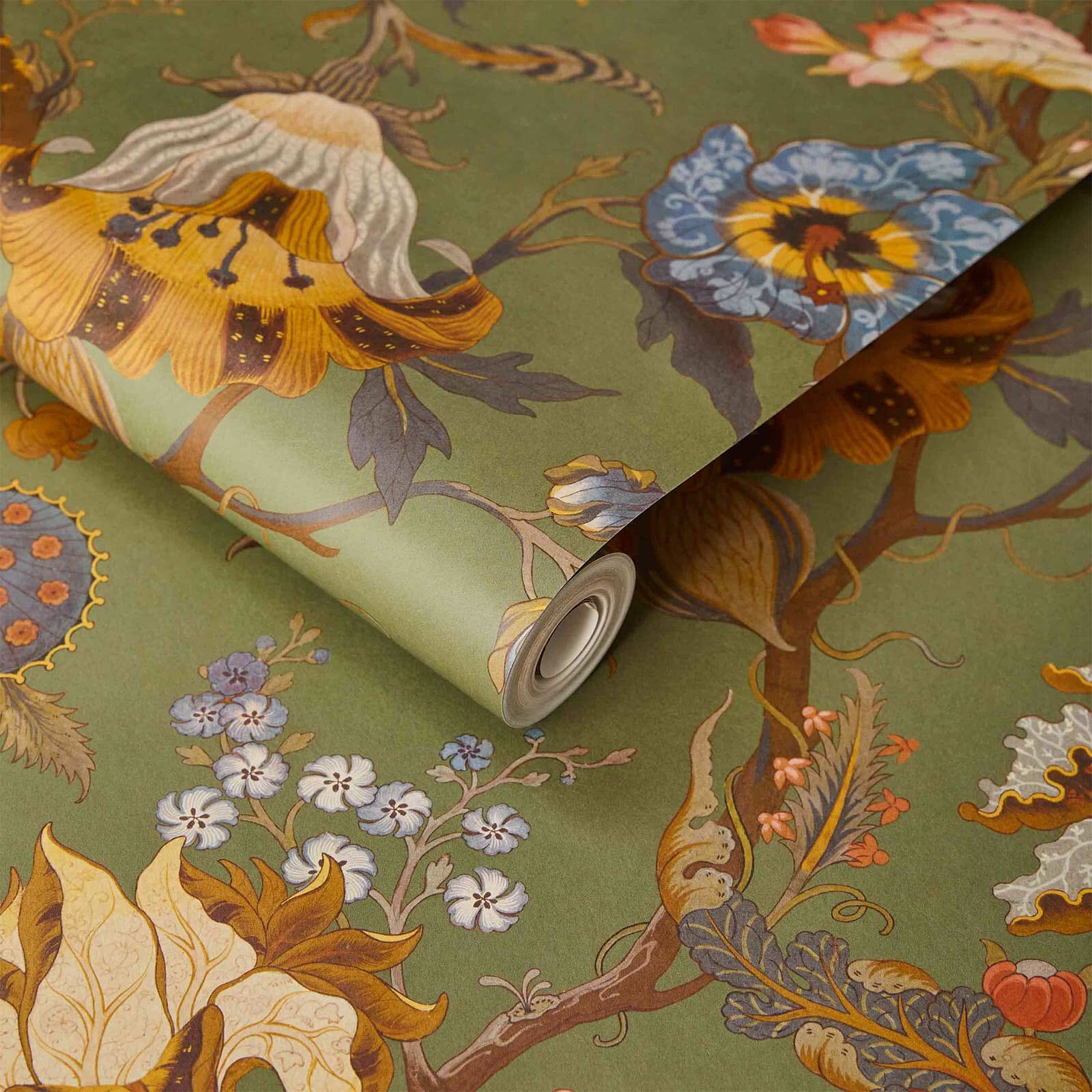 ARTEMIS Wallpaper - Moss Green - Image 3