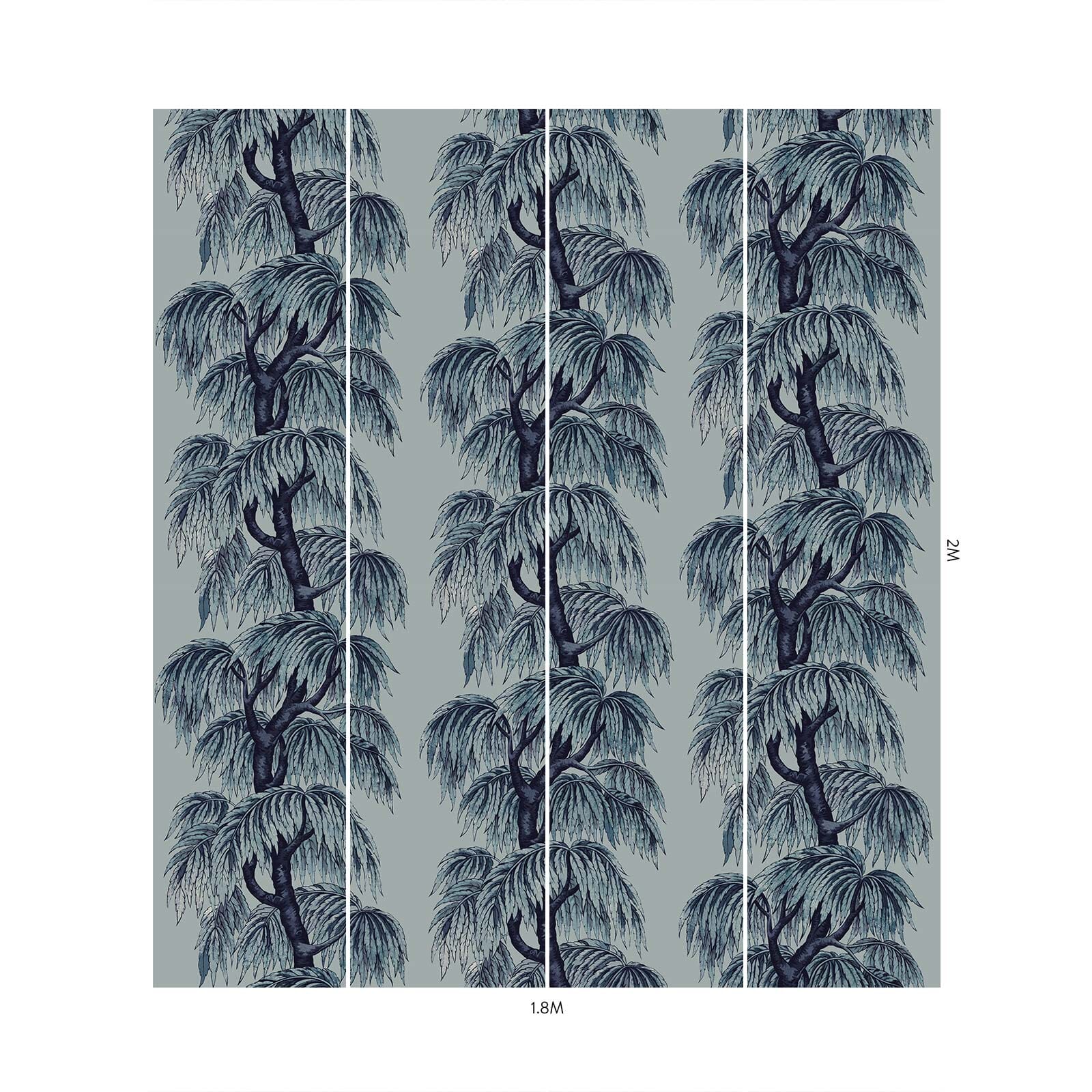 BABYLON Wallpaper Celestial Blue - Image 5