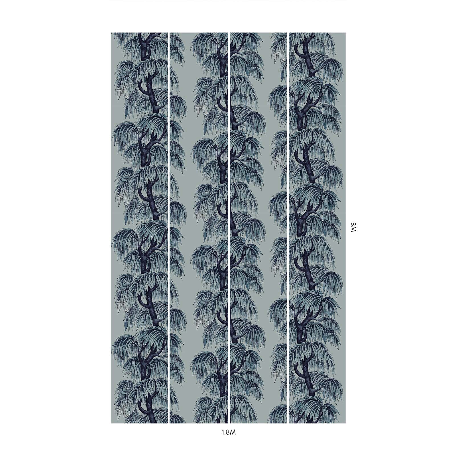 BABYLON Wallpaper Celestial Blue - Image 6