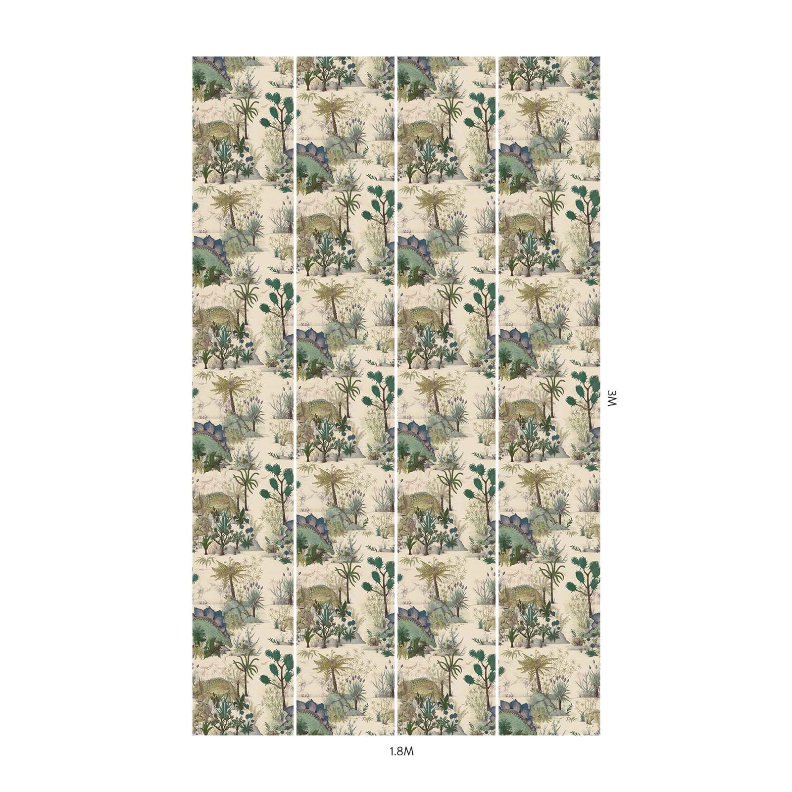 DINOSAURIA Wallpaper - Ecru - Image 6