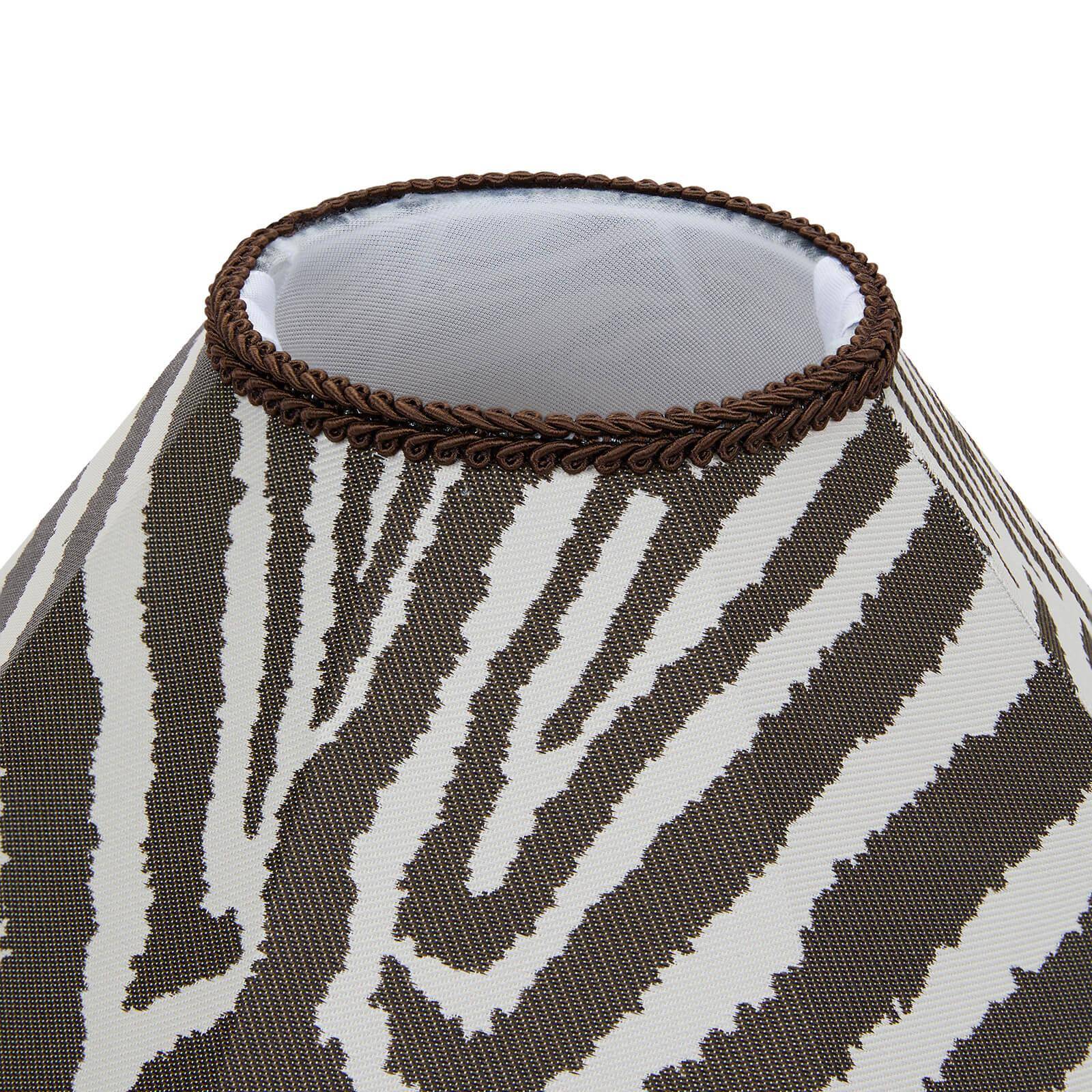 EQUUS Jacquard Romily Lampshade - Cocoa - Image 3