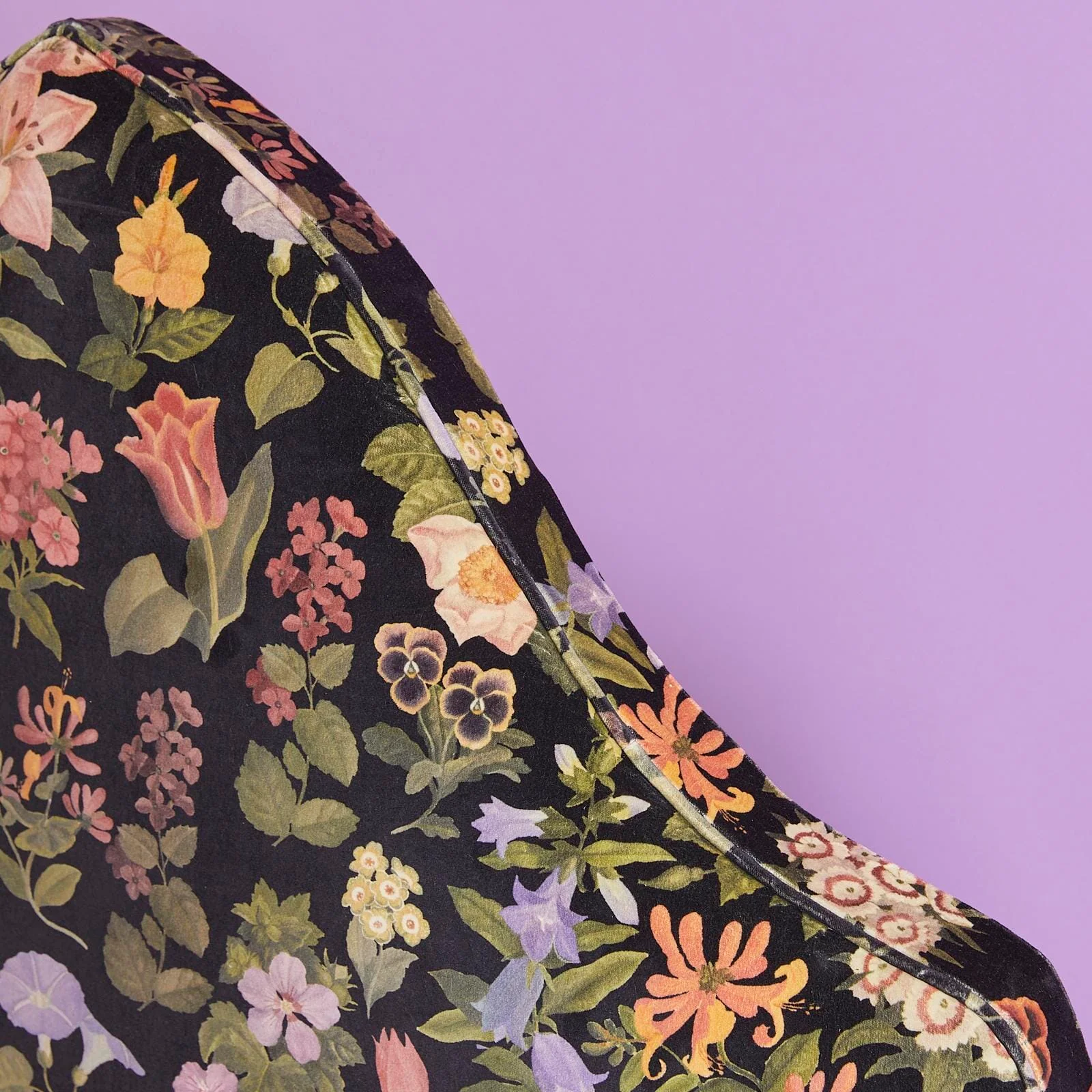 FLORALIA Gothic Arch Headboard - Noir - Image 3