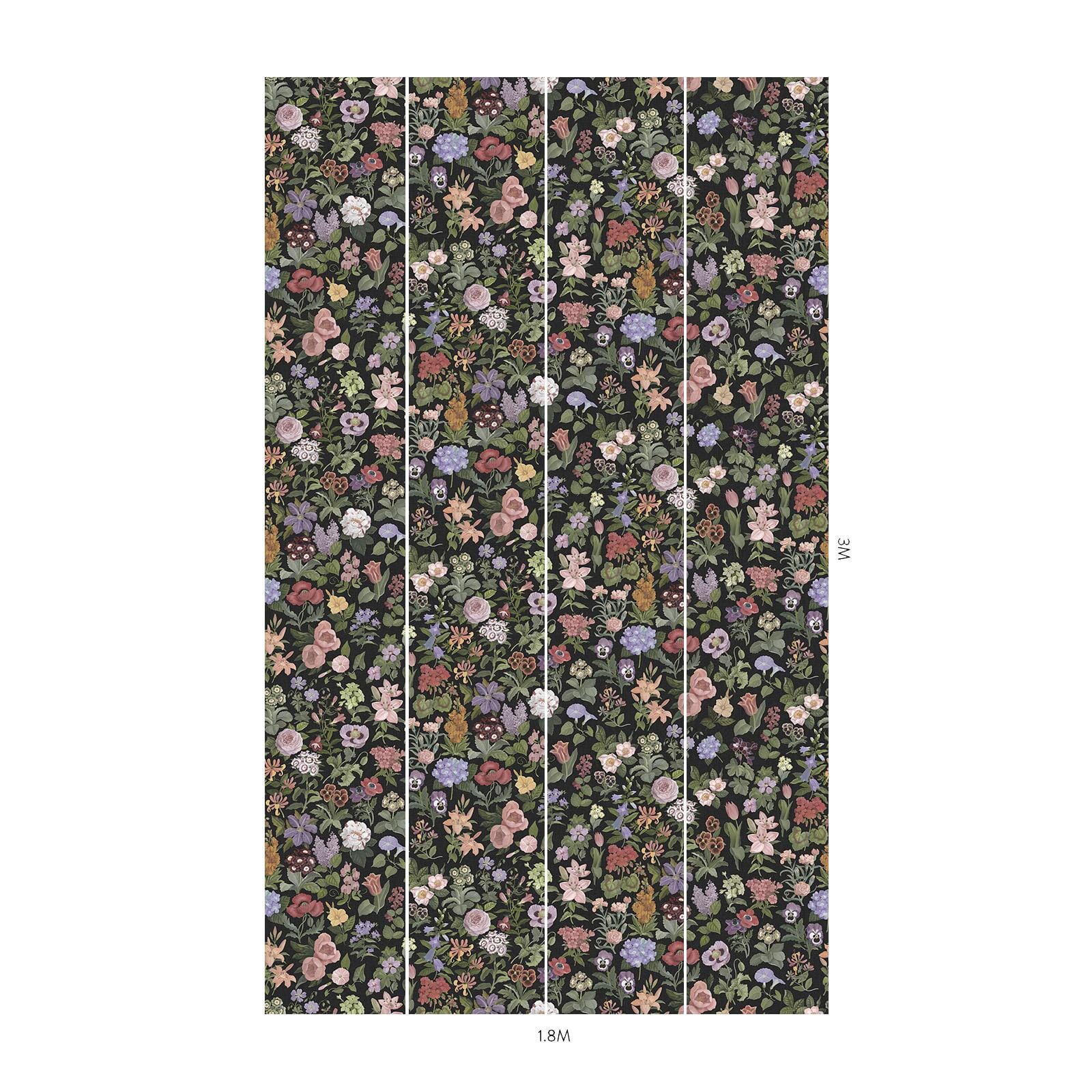 FLORALIA Wallpaper - Noir - Image 5
