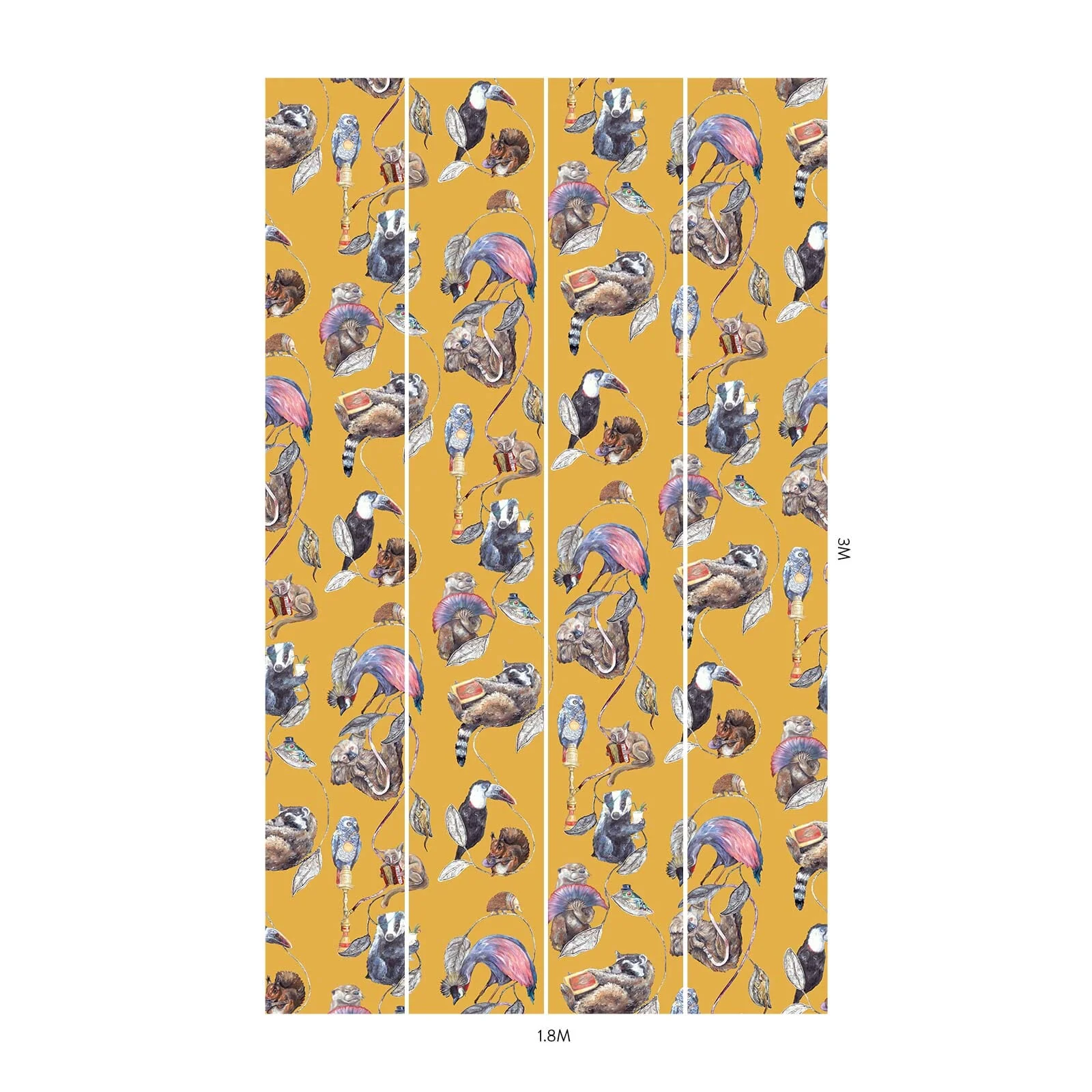 HACKNEY EMPIRE Wallpaper - Ochre - Image 5