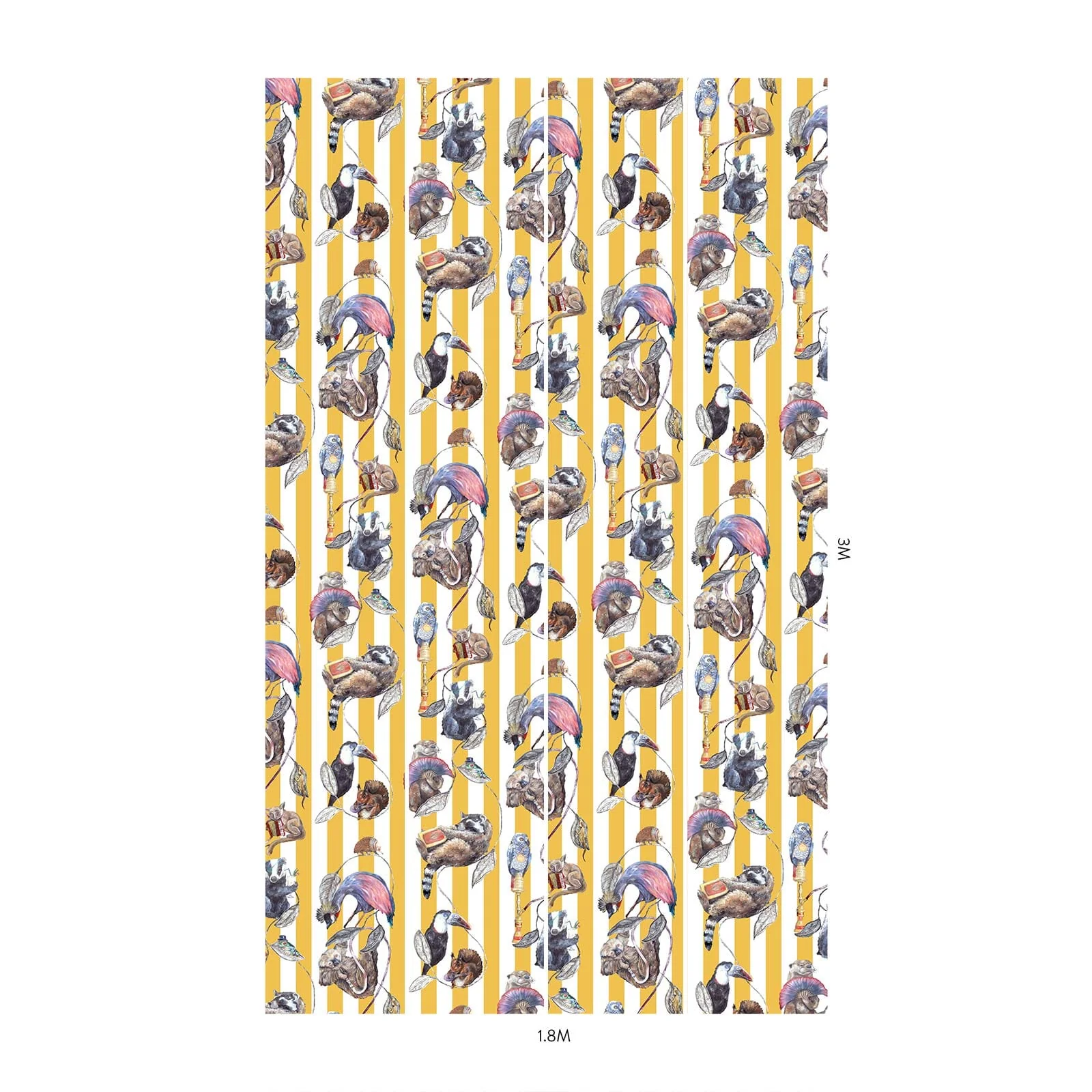 HACKNEY EMPIRE Wallpaper - Ochre Stripe - Image 5