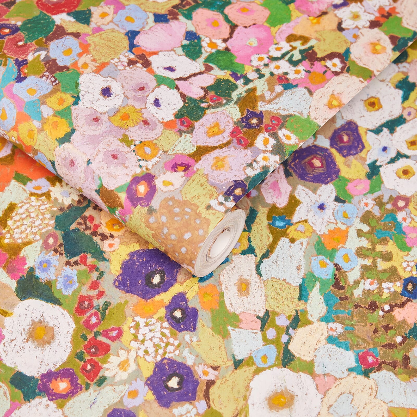 HOLLYHOCKS Wallpaper - Spring - Image 4