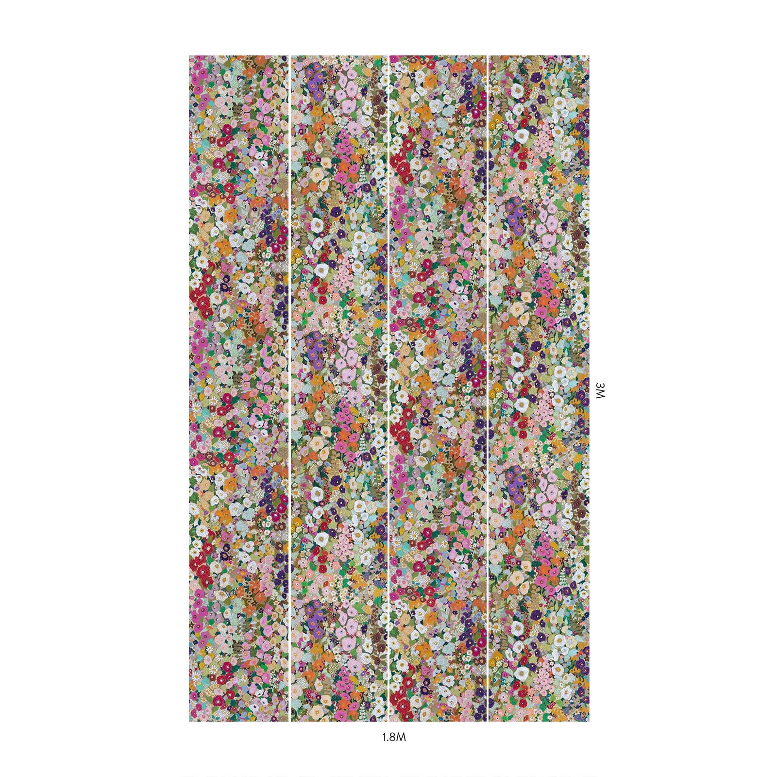 HOLLYHOCKS Wallpaper - Spring - Image 6