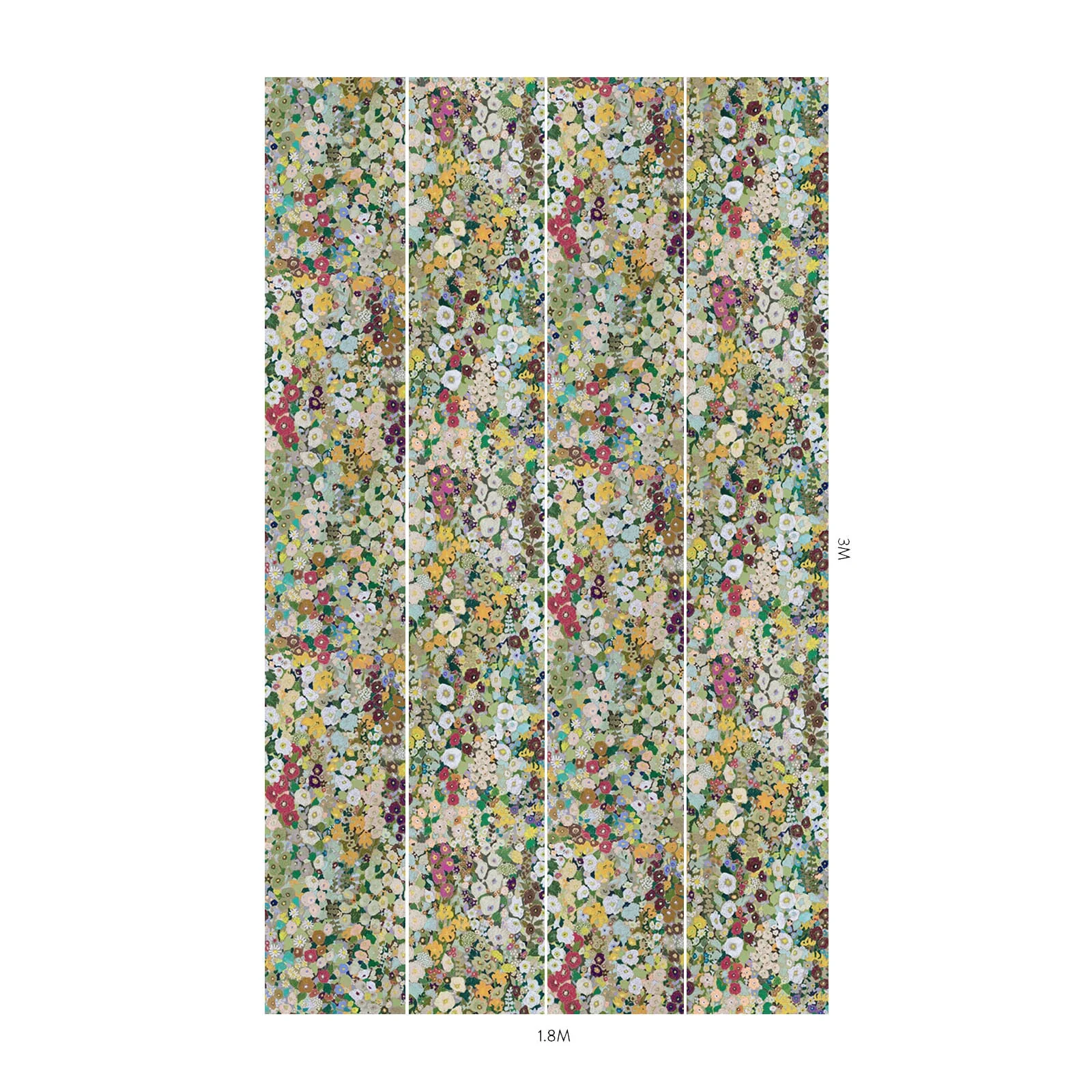 HOLLYHOCKS Wallpaper - Summer - Image 6