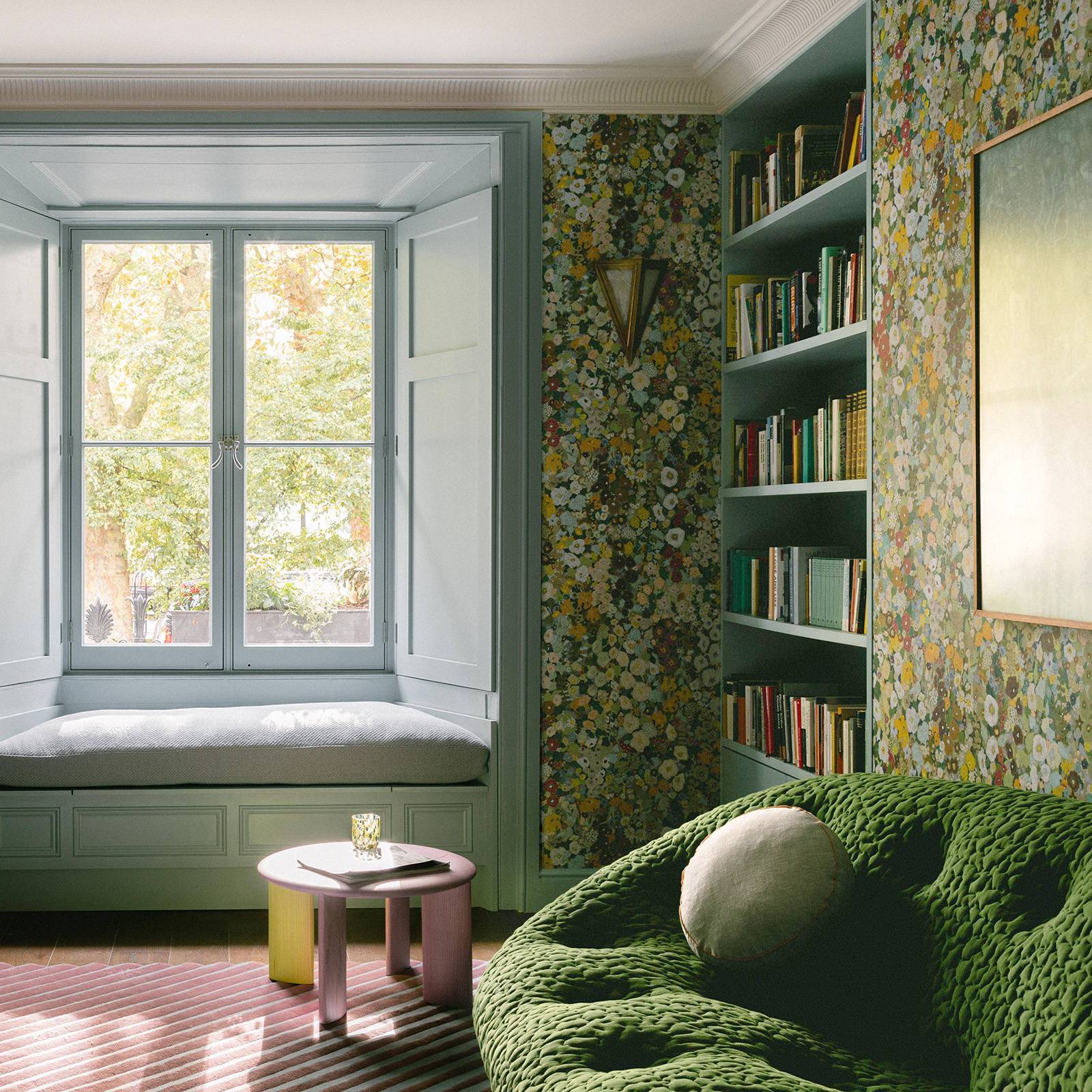 HOLLYHOCKS Wallpaper - Summer - Image 7