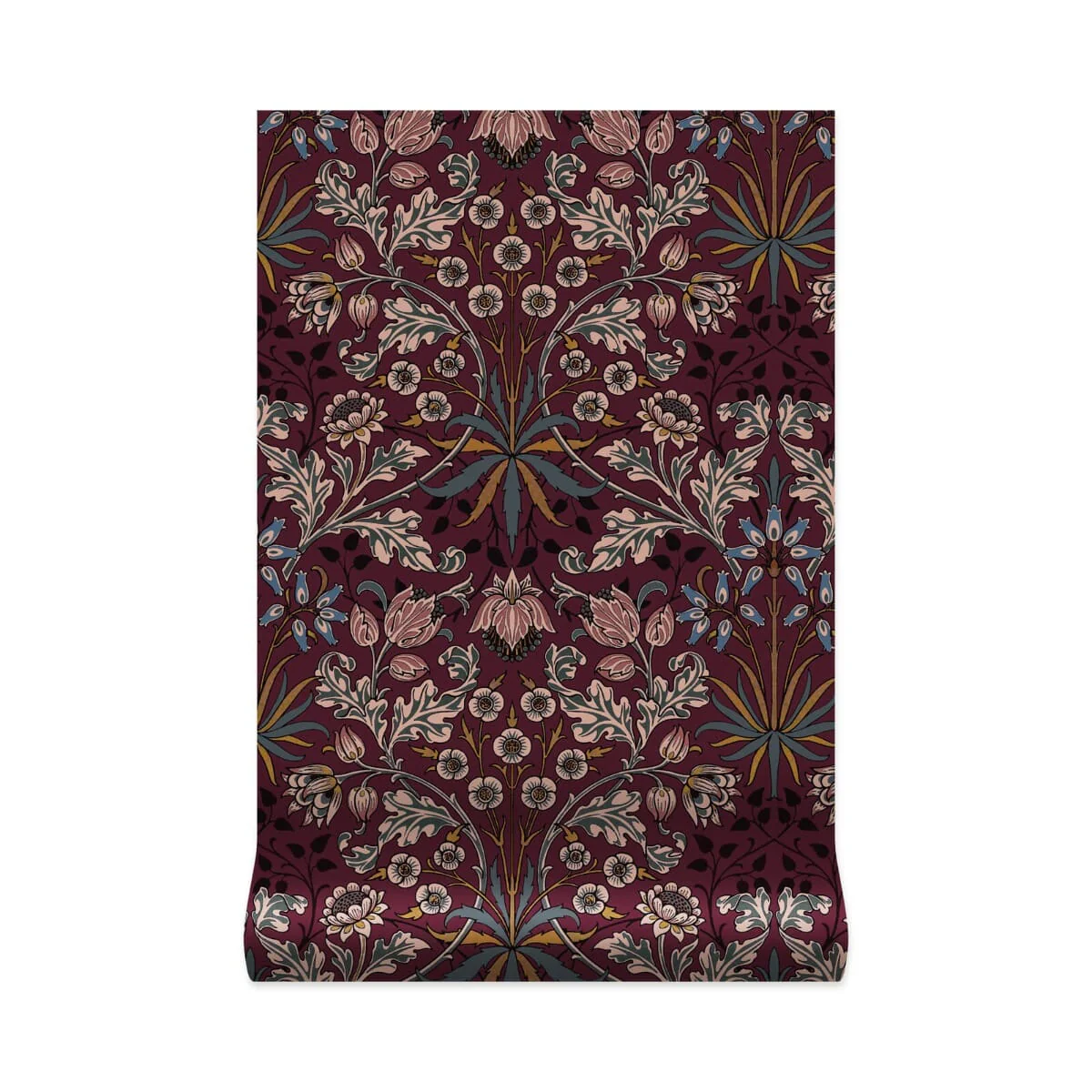 HYACINTH Wallpaper - Mulberry - Image 4