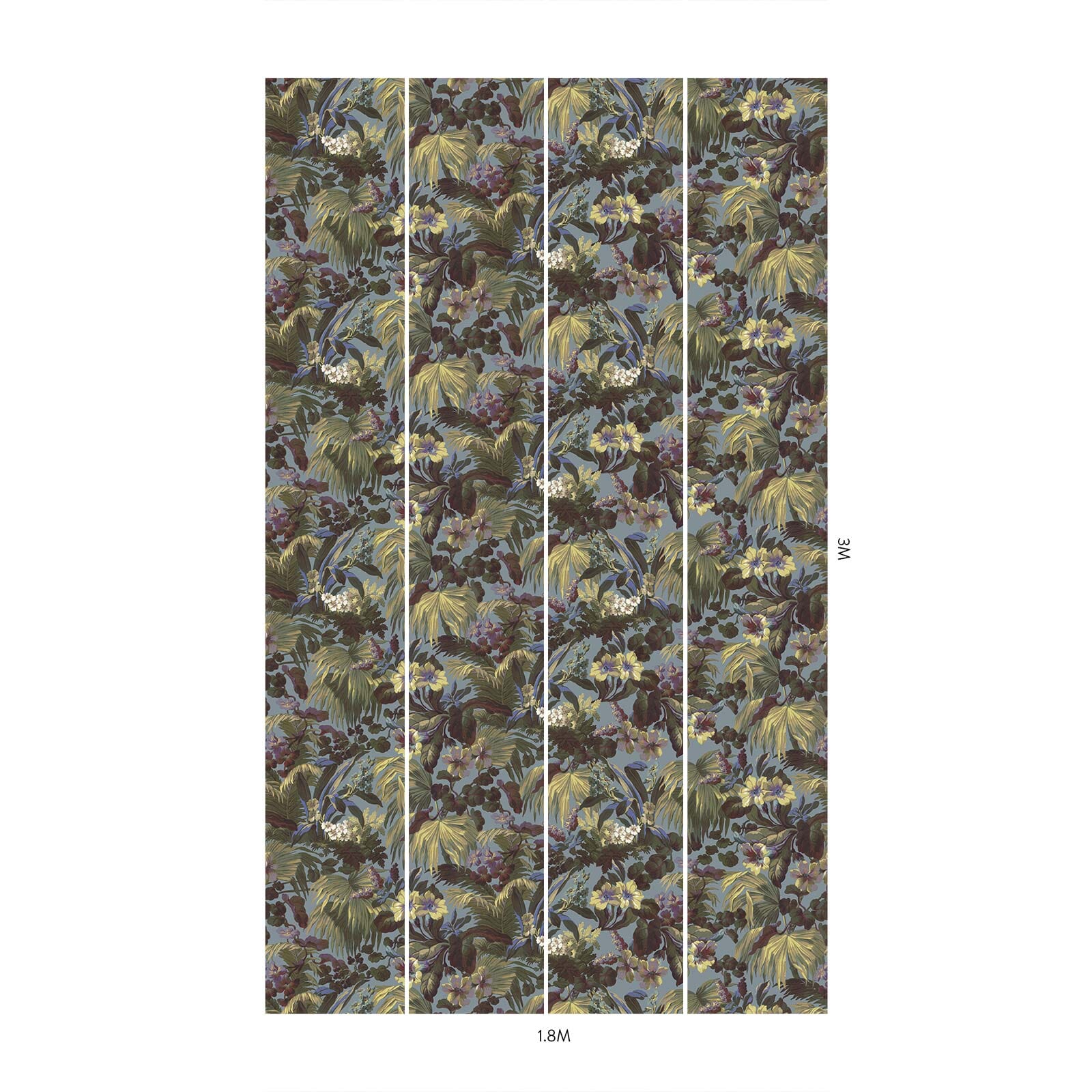 LIMERENCE Wallpaper - Indigo - Image 5