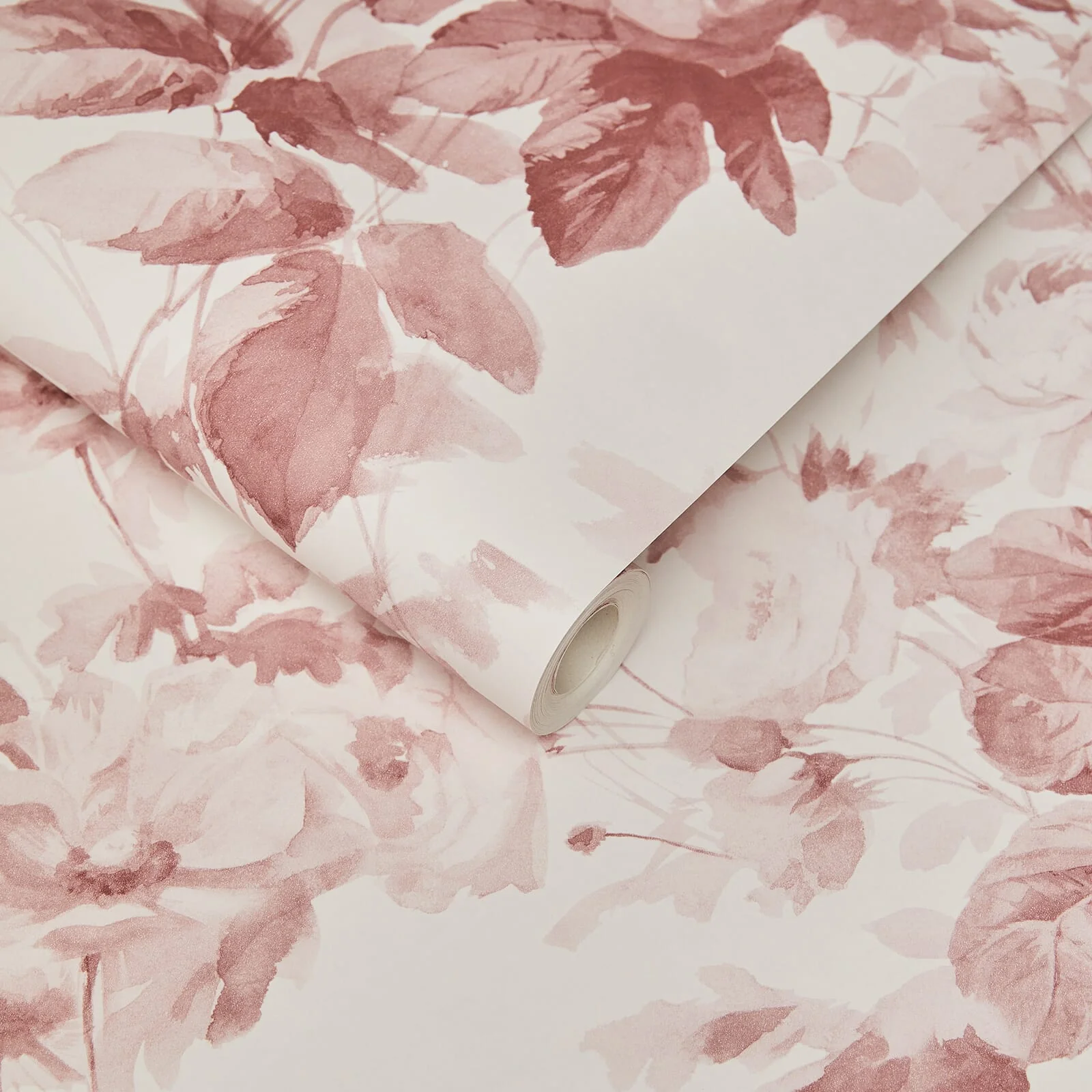 LONDON ROSE Traditional Wallpaper - Blush - Image 3