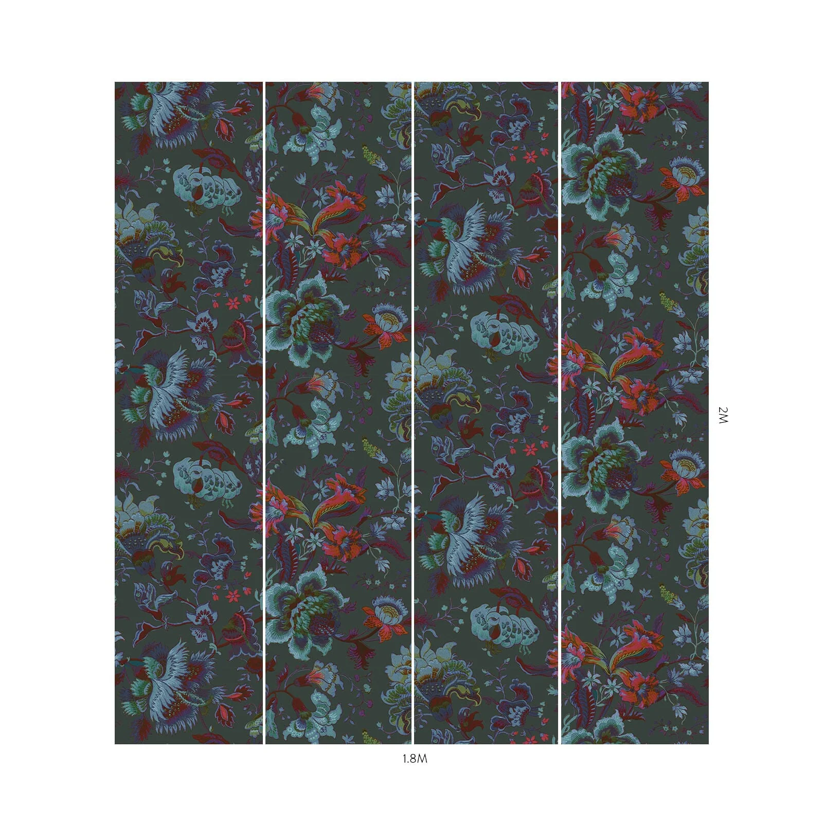 MAJORELLE Wallpaper - Petrol - Image 5