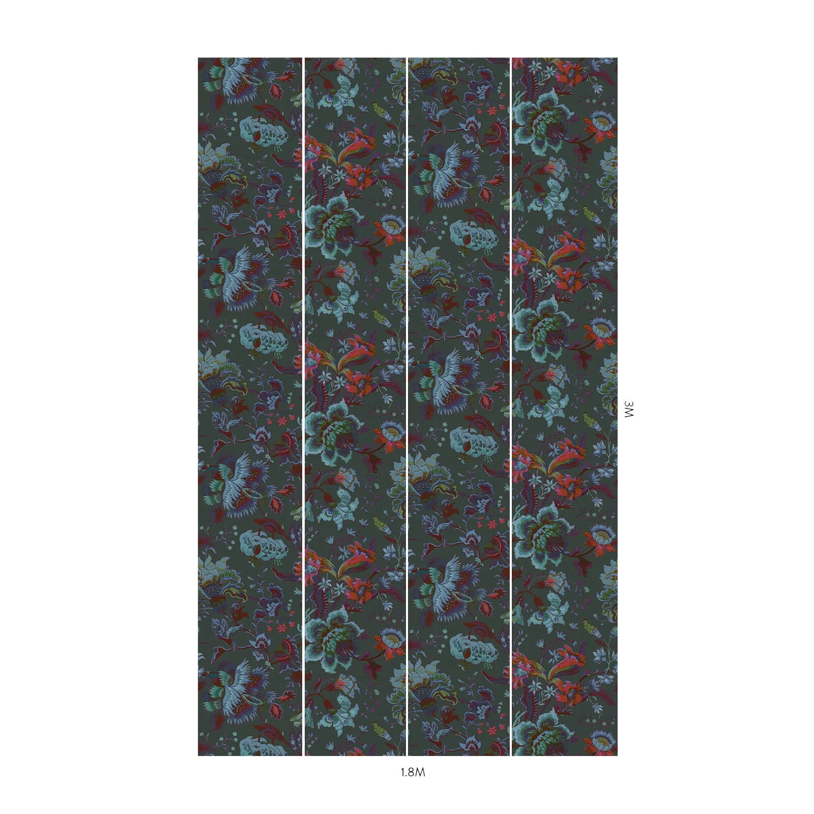 MAJORELLE Wallpaper - Petrol - Image 6