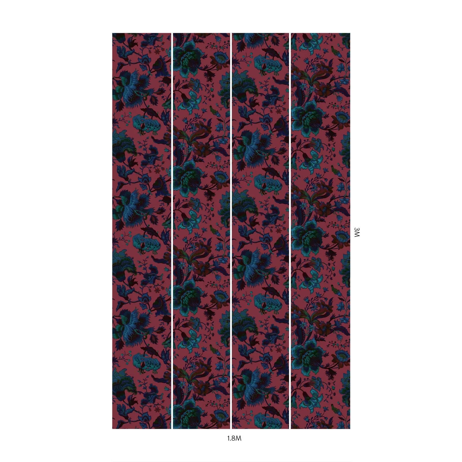 MAJORELLE Wallpaper - Viola Pink - Image 6