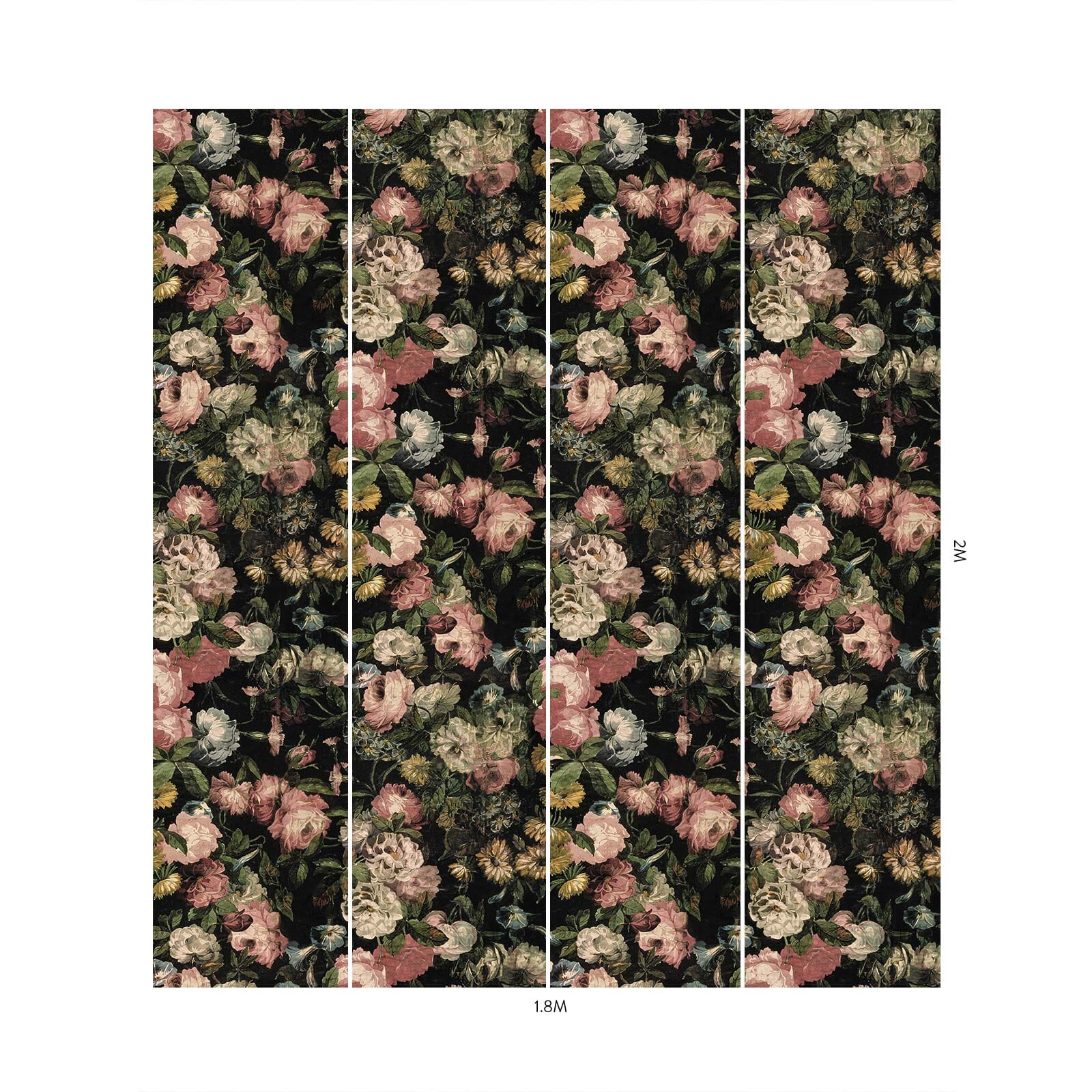 MIDNIGHT GARDEN Wallpaper - Multi - Image 5