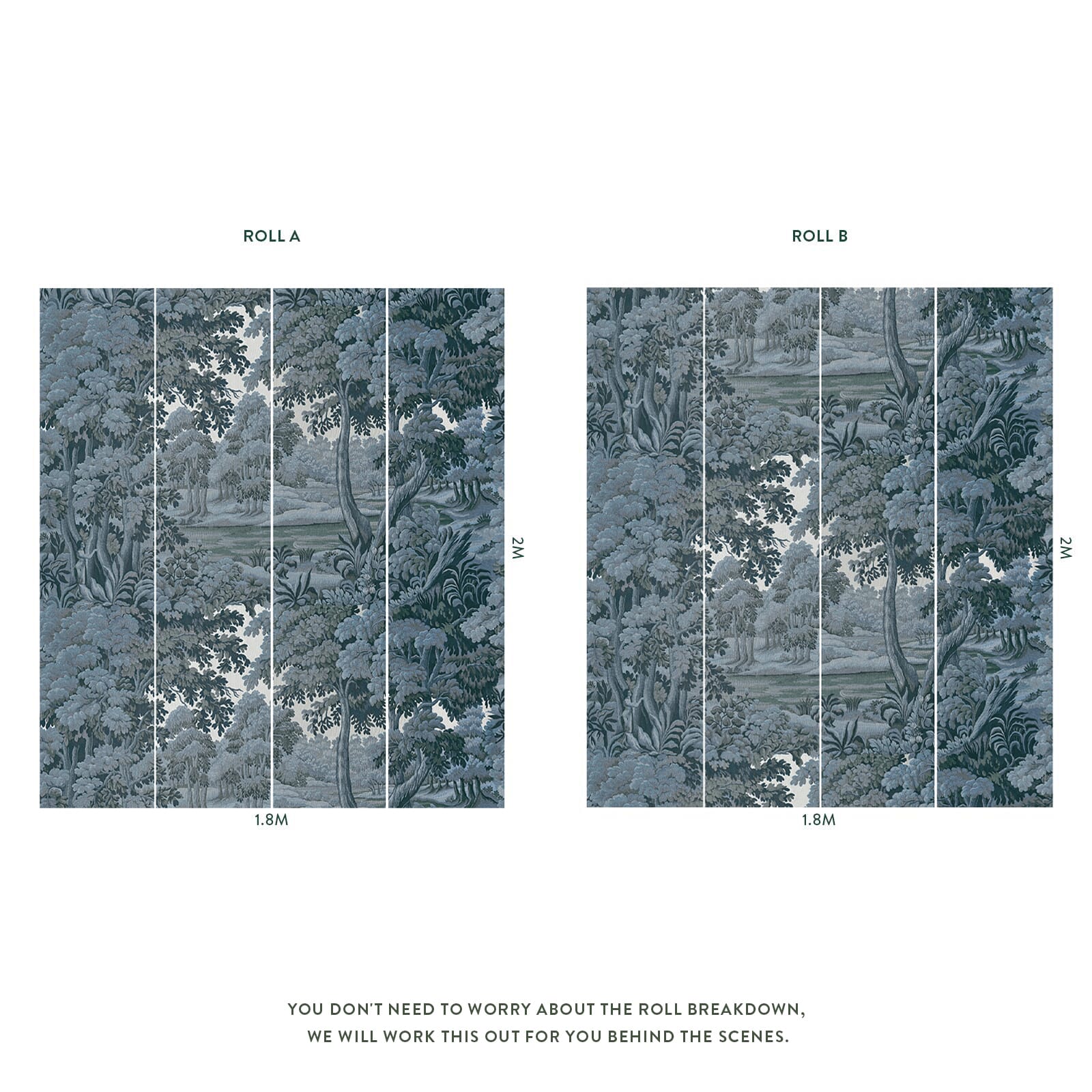 PLANTASIA Wallpaper - Indigo - Image 5