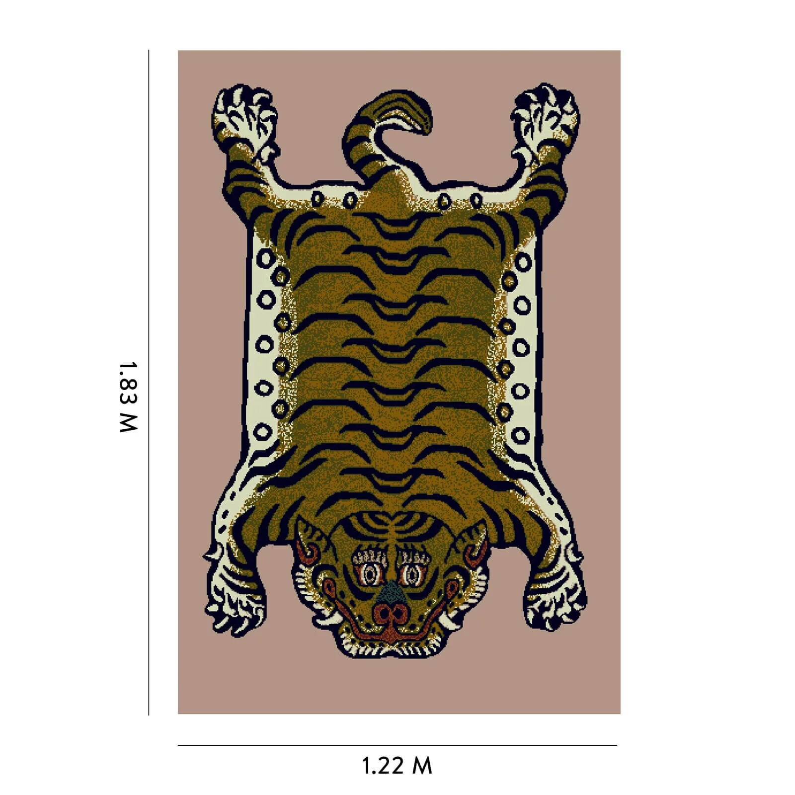 SABER Rug - Blush - Image 5