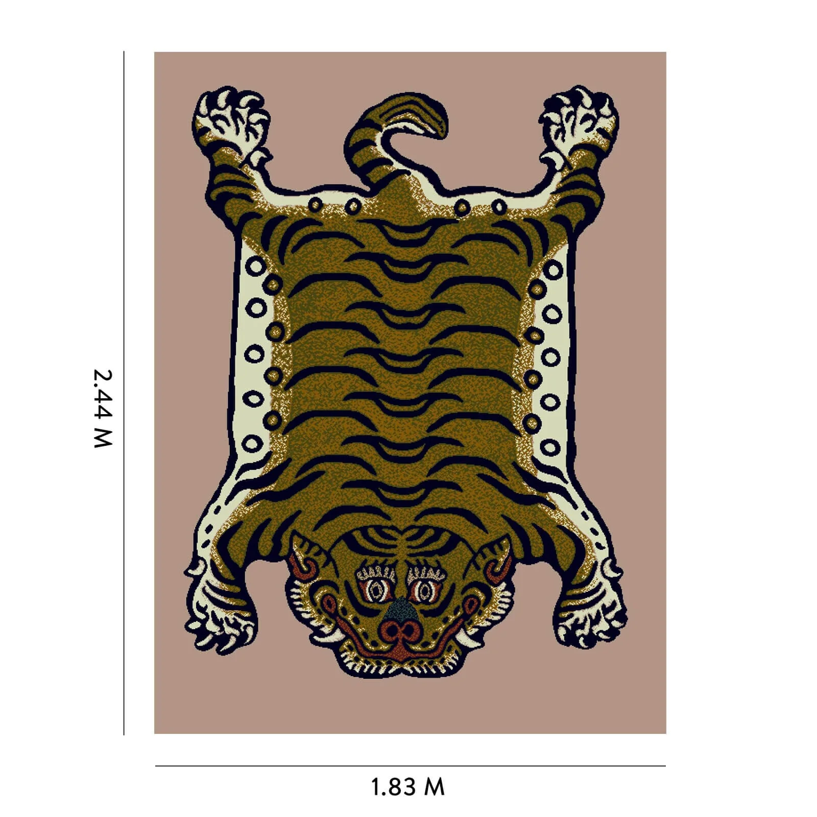 SABER Rug - Blush - Image 6