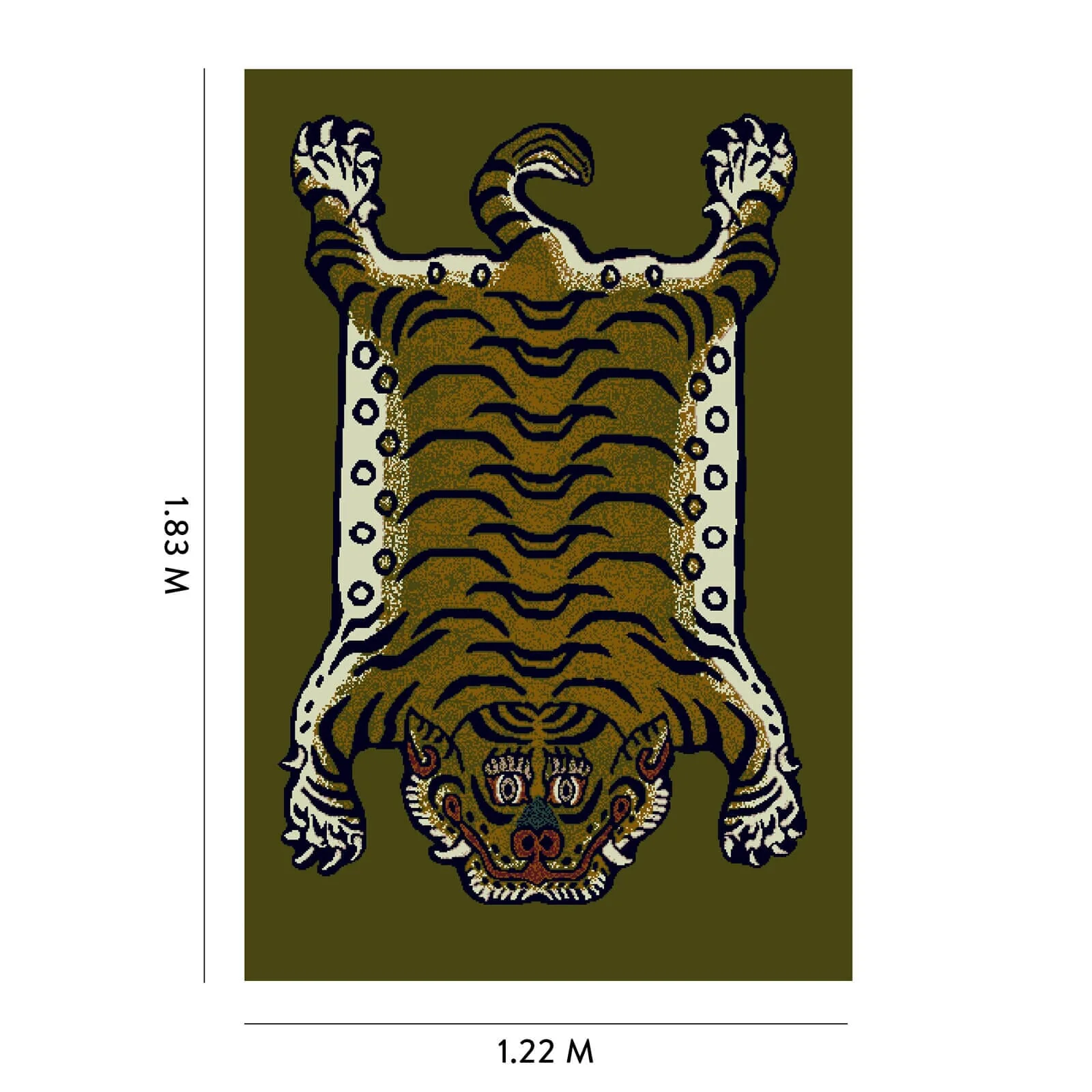 SABER Rug - Khaki - Image 5