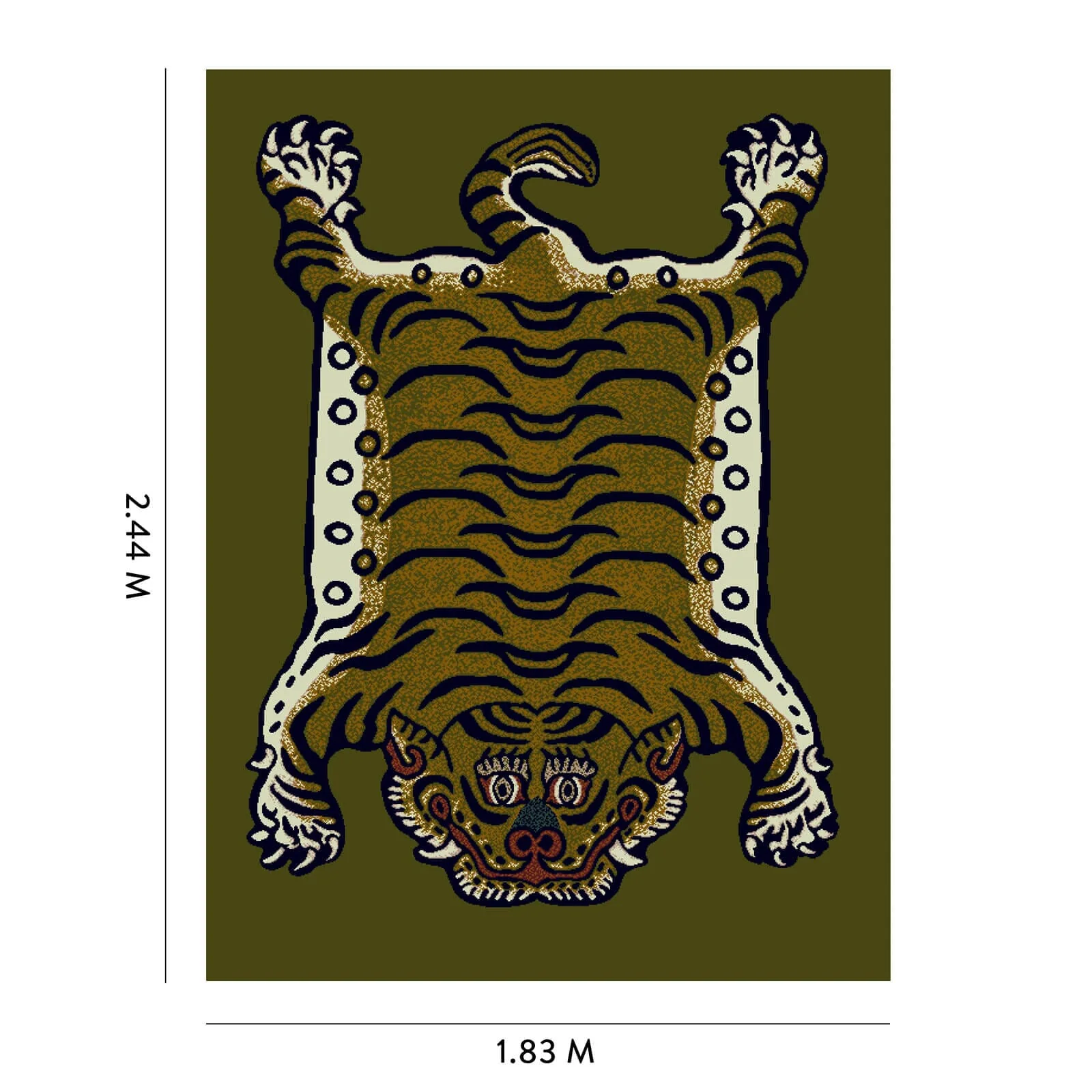 SABER Rug - Khaki - Image 6