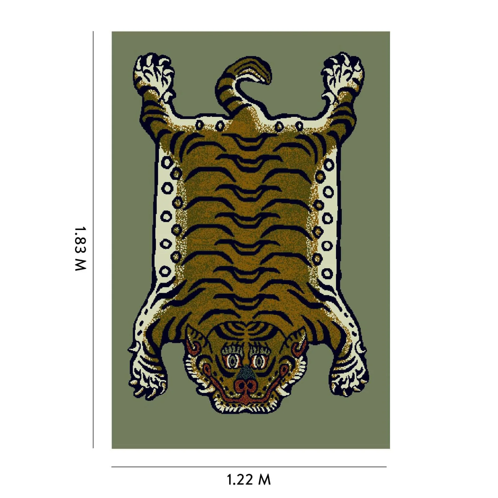 SABER Rug - Sage - Image 5