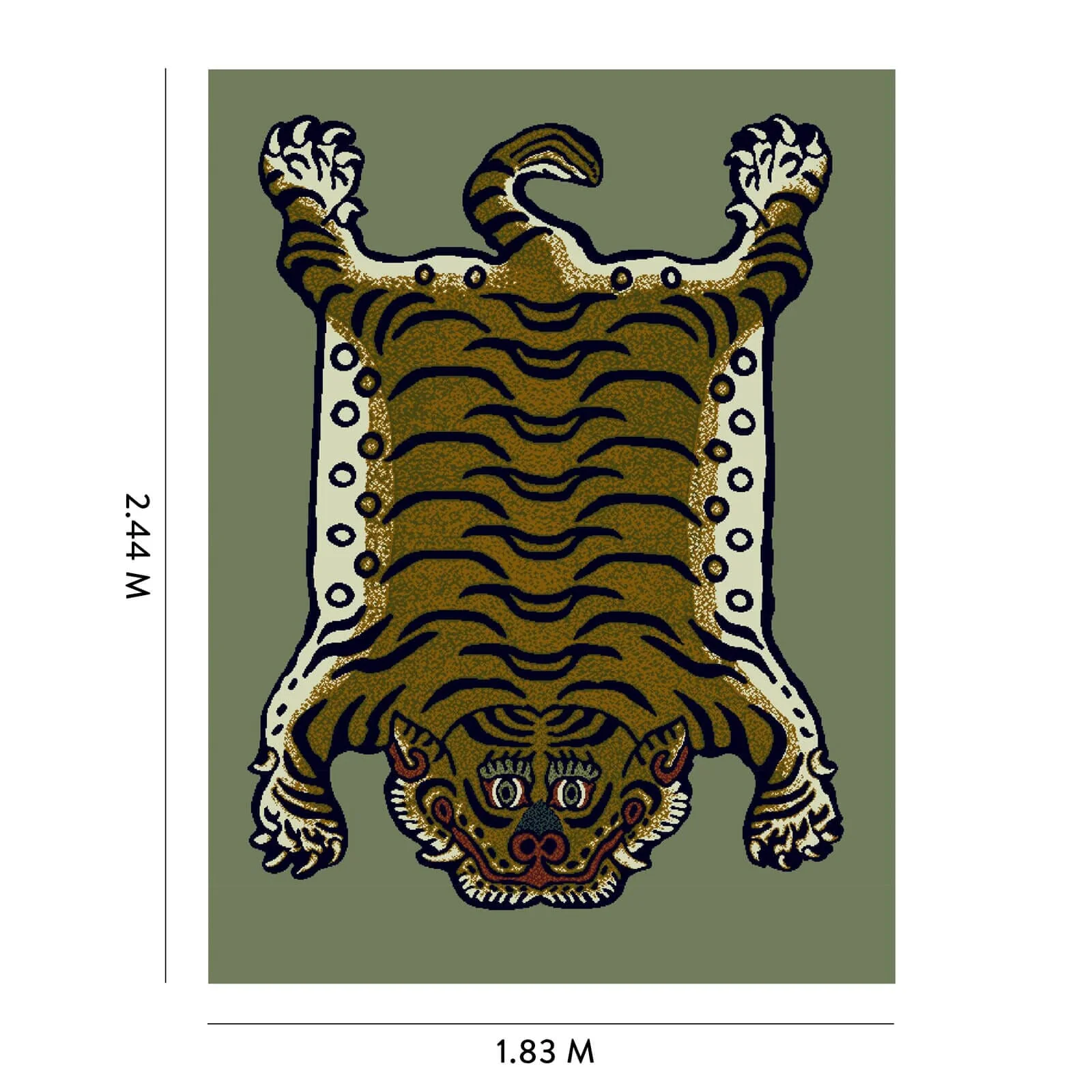 SABER Rug - Sage - Image 6