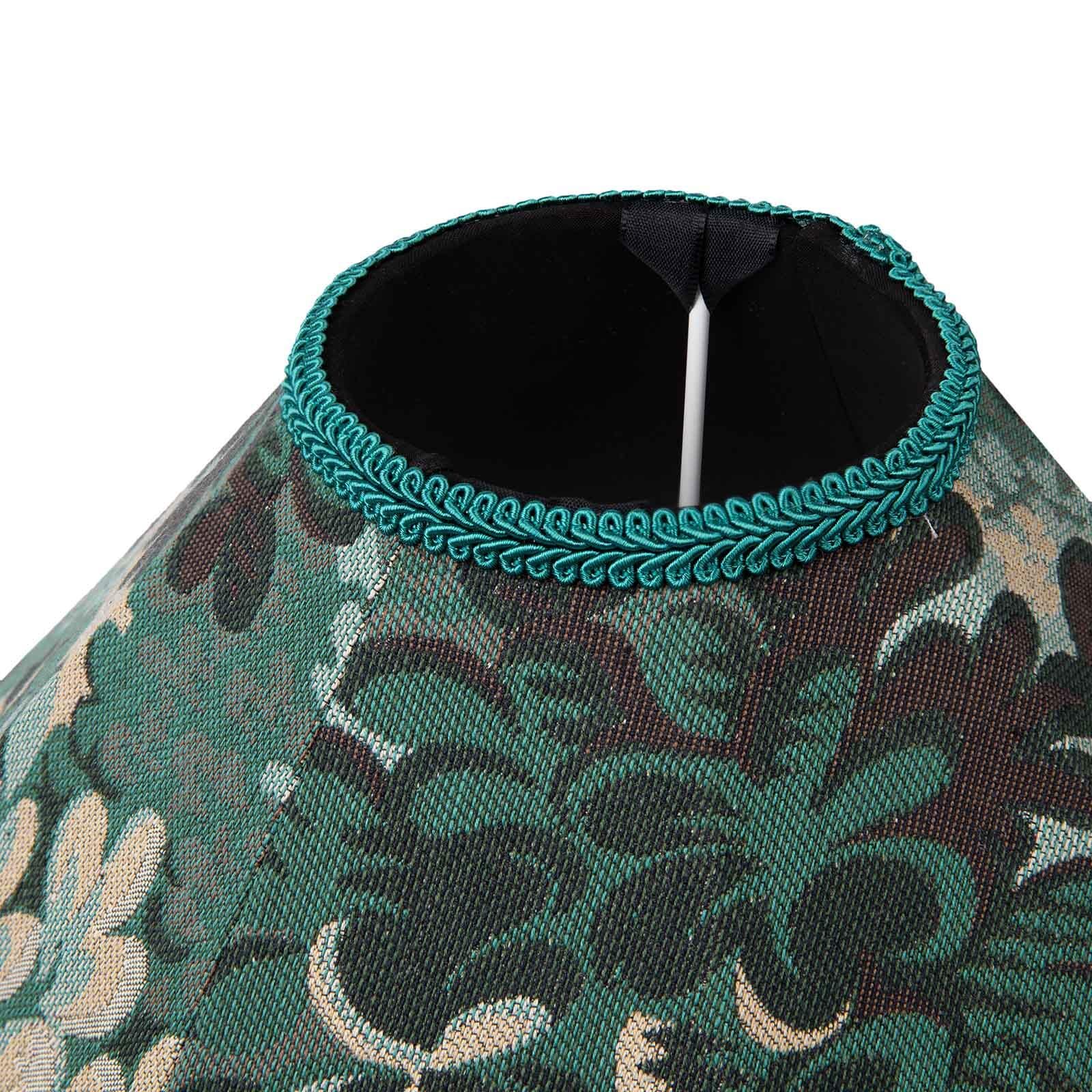 SILVA Jacquard Romily Lampshade - Cerulean - Image 4