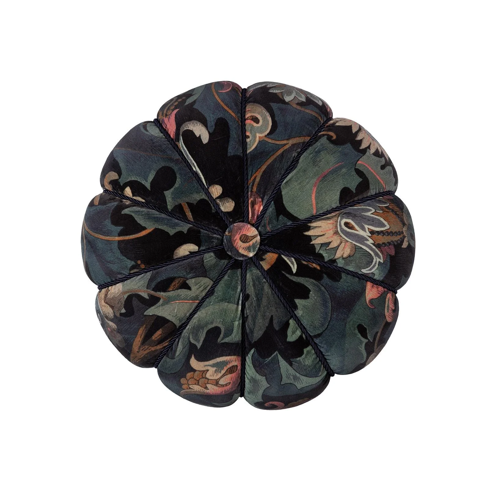 VESPERTINE Velvet Clovis Footstool - Apatite - Image 5