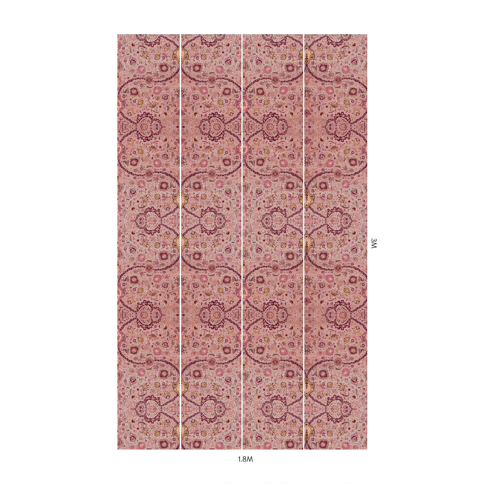 ZANJAN Wallpaper - Quartz Pink - Image 5