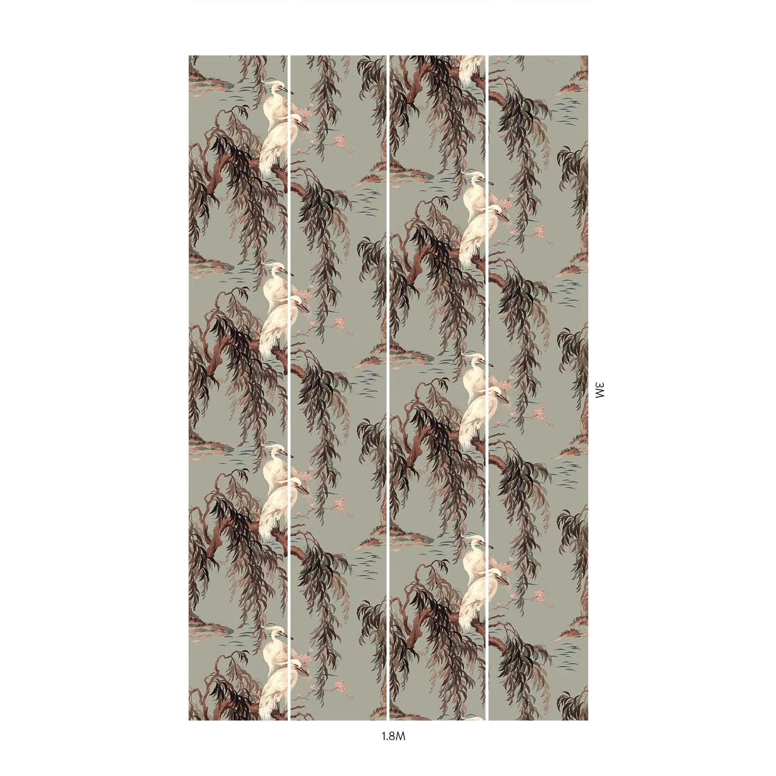 ZEUS Wallpaper - Eau De Nil - Image 6